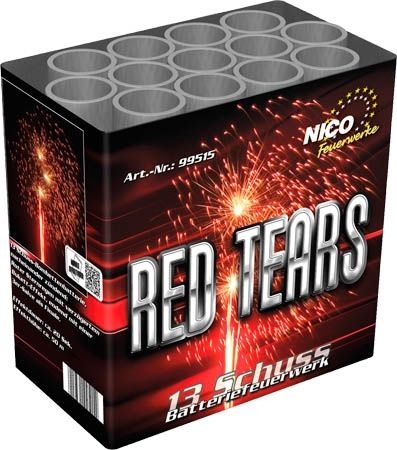 Red Tears 13 Schuss Batterie