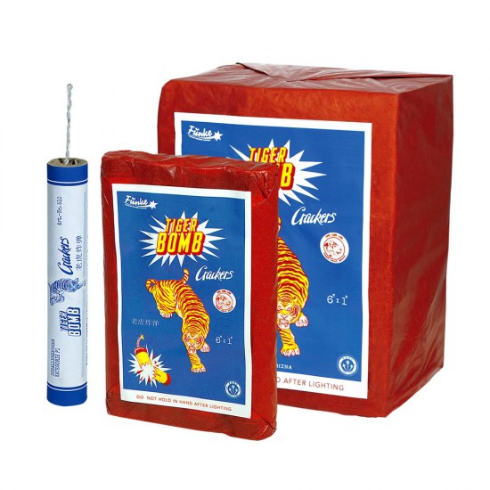 Funke Schallerzeuger Super Böller 2 TIGER BOMB -P1- 20 Päckchen á 4 Stück