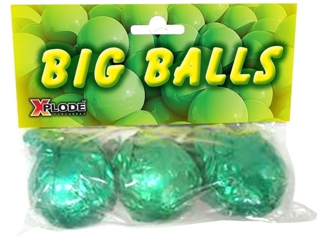 Big Balls / Big Magic Balls 3er - Cracklingbälle