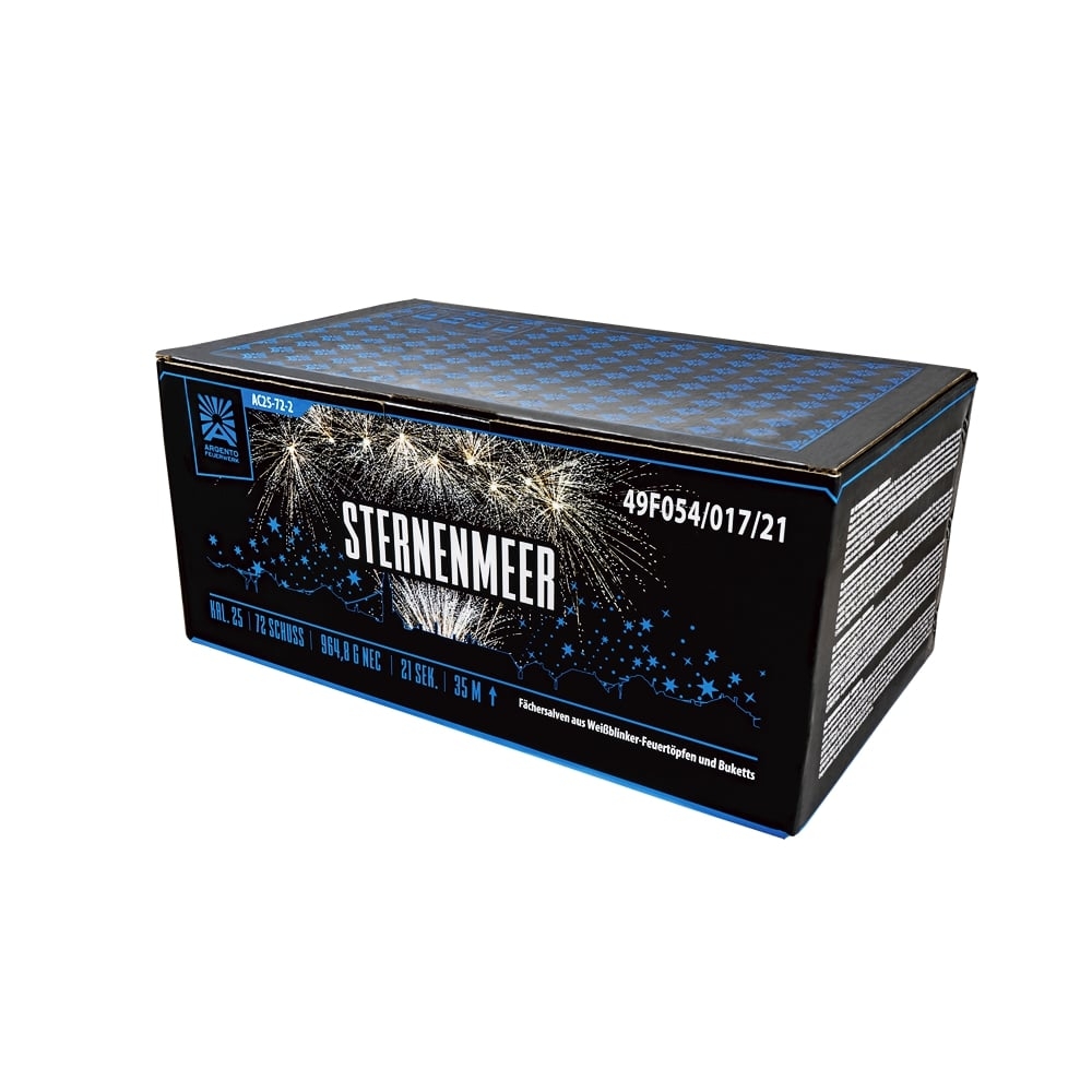 Sternenmeer -72 Schuss Batteriesortiment