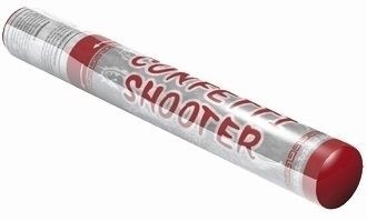 Confettishooter 25 cm (silber)