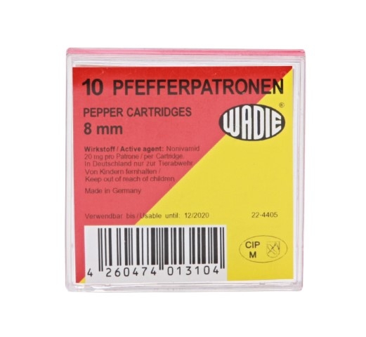 Pfefferpatronen 8 mm Wadie 10er