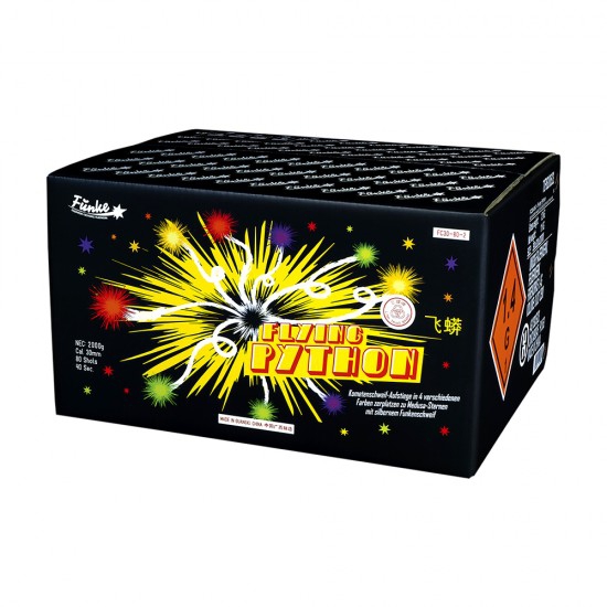 Flying Python - 80 Schuss Verbundfeuerwerk