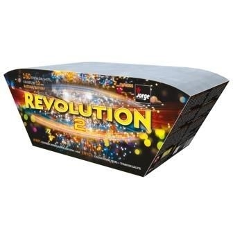 Revolution 2 - 160 Schuss Fächerbatterie
