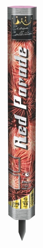 Red Parade - 175 Schuss Römisches-Lichterbündel Red Parade - 175 Schuss Römisches-Lichterbündel