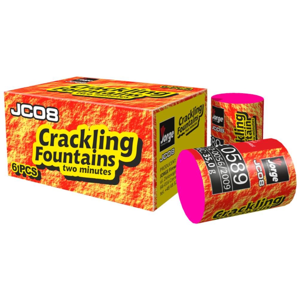 Crackling Fountains -  6er Pack