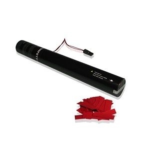 Konfetti-Shooter 40 cm rot - elektrische Auslösung
