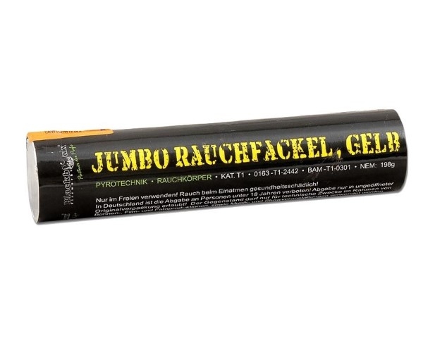 Jumbo Rauchfackel gelb