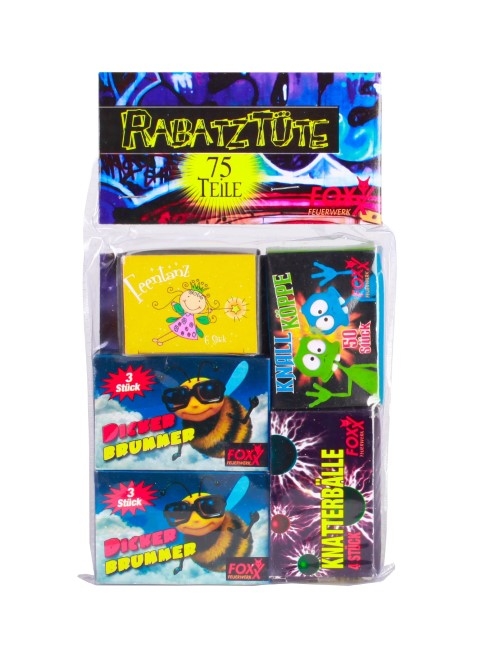 Rabatztüte 66-teiliges Jugendsortiment