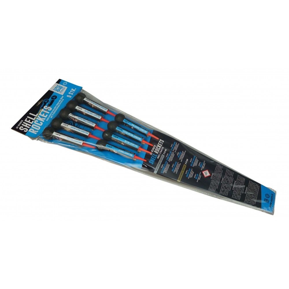 Shellrockets Cal 34/38mm  - 9er Sortiment