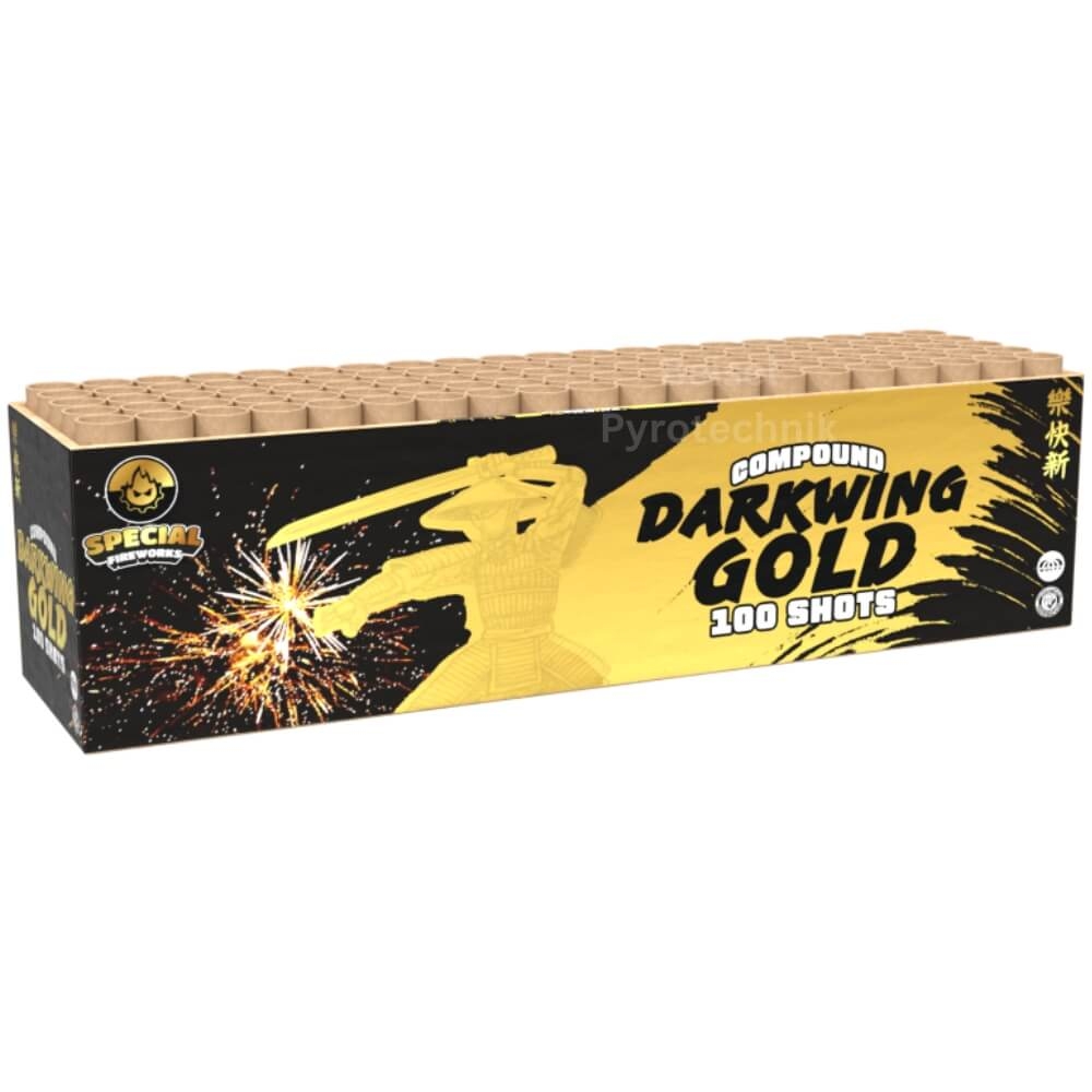 Darkwing Gold - 100 Schuss Verbundfeuerwerk