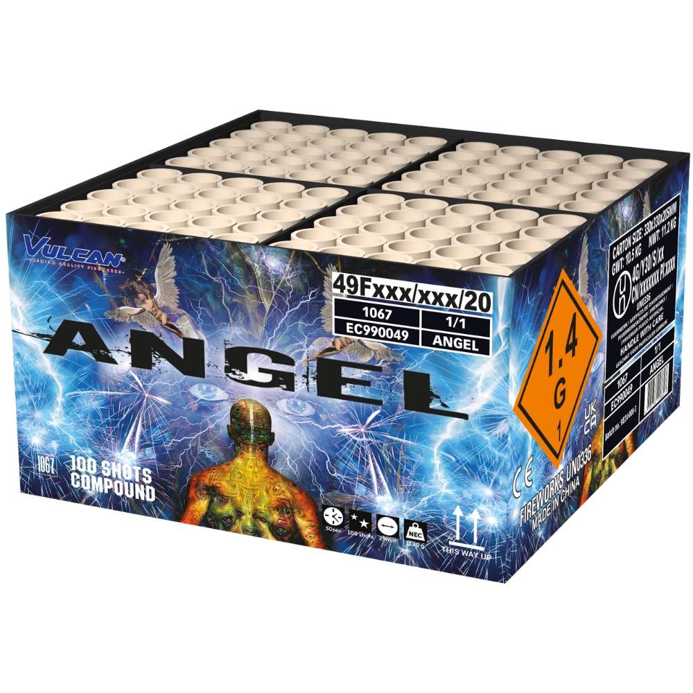 Angel - 100 Schuss Verbundfeuerwerk