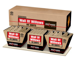 Wall of Willows- Verbundfeuerwerk mit 90 Schuss