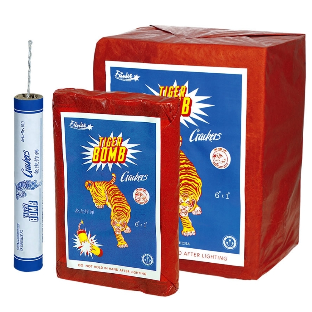 Schallerzeuger Super Böller 2 TIGER BOMB -P1- 20 Päckchen á 4 Stück