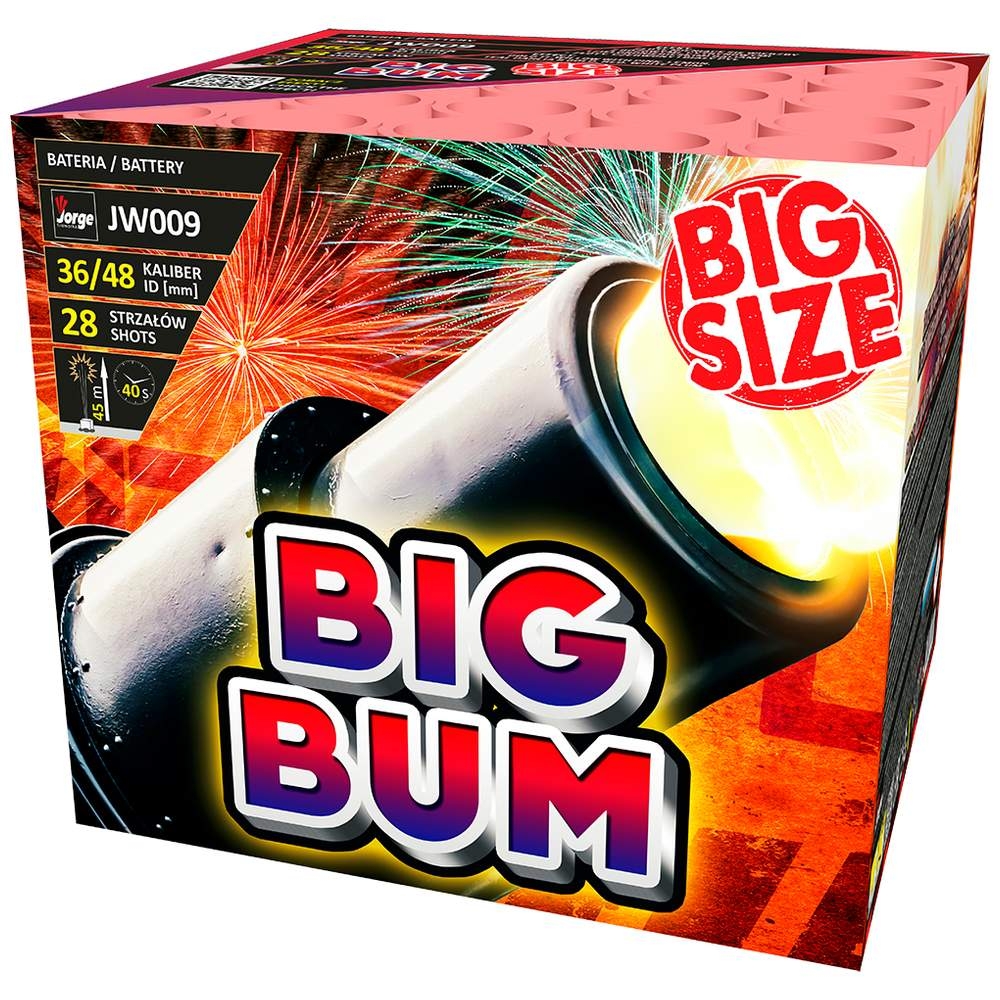 Big Bum 28 Schuss Batterie KAT F3 -nur Abholung-