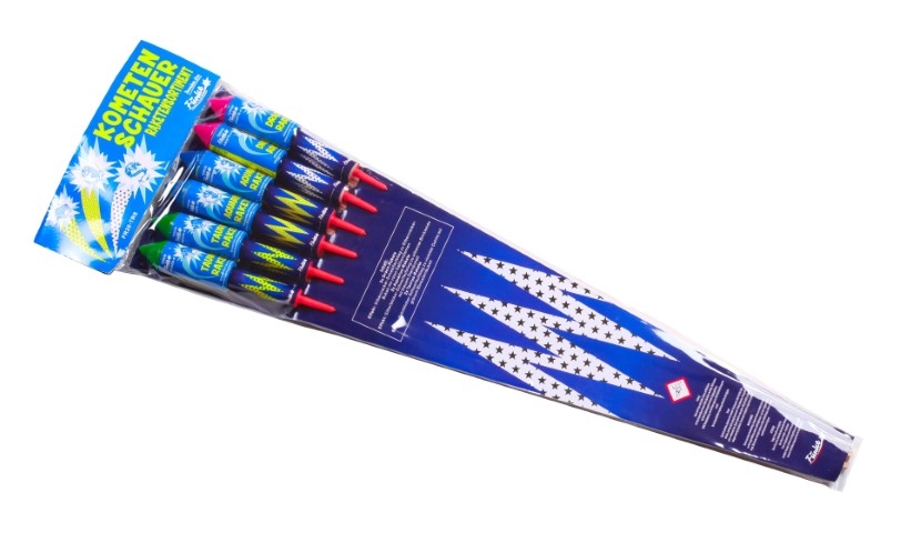 Kometenschauer - 6 teiliges Raketensortiment Kometenschauer - 6 teiliges Raketensortiment