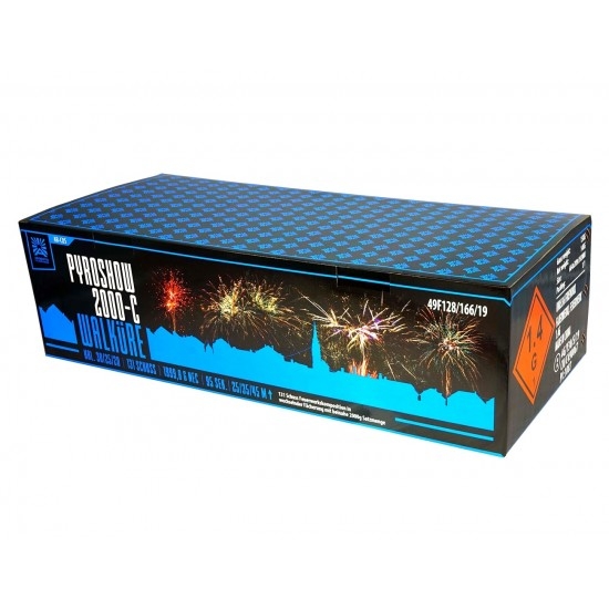 Pyroshow 2000-C Walküre 131 Schuss Verbundfeuerwerk