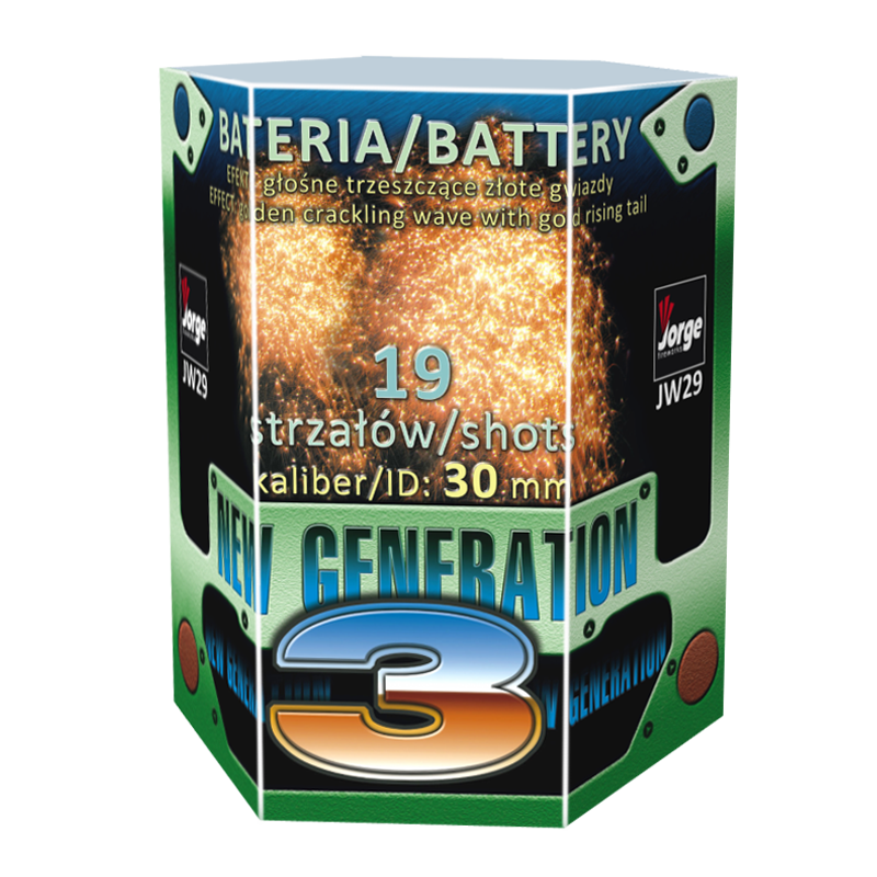 JW29 - NEW GENERATION 3 - 19 Schuss KAT F3 -nur Abholung-