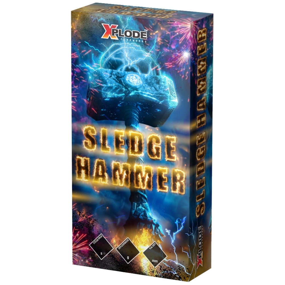 Sledgehammer - Knaller mit Cracklingvorbrenner 20er Päckchen