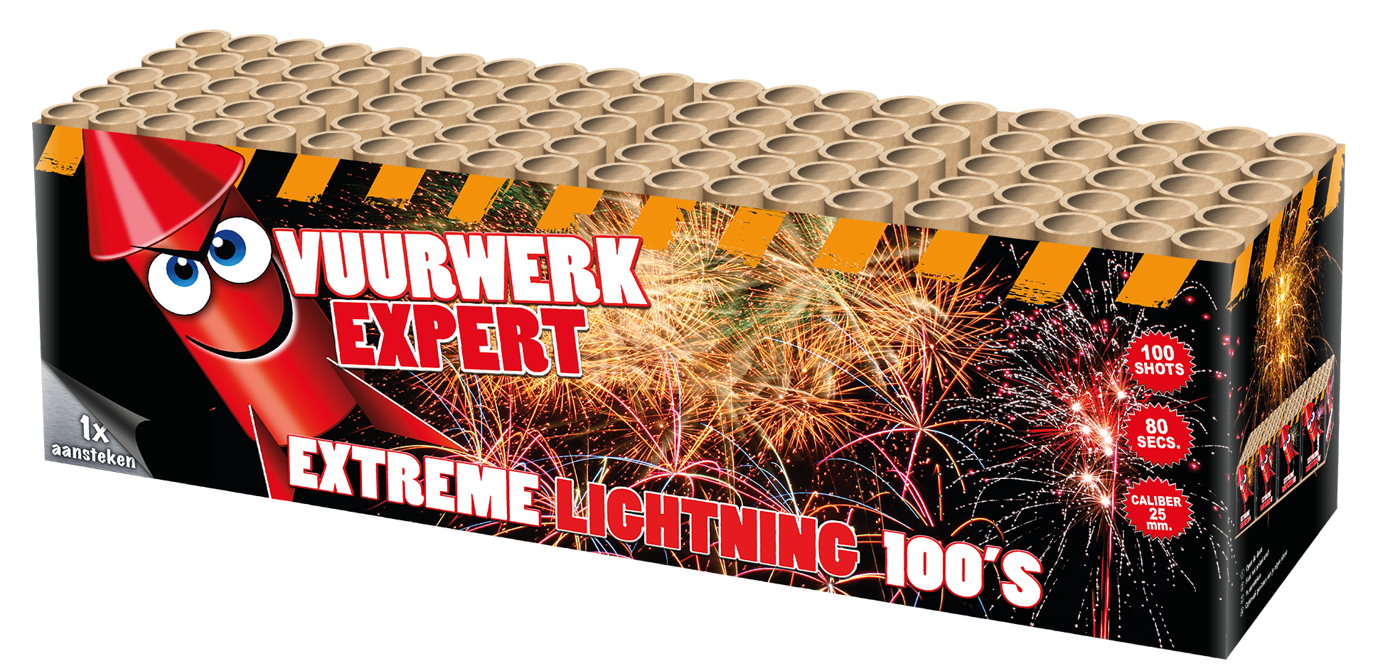 Extreme Lightning - 100 Schuss Verbundfeuerwerk